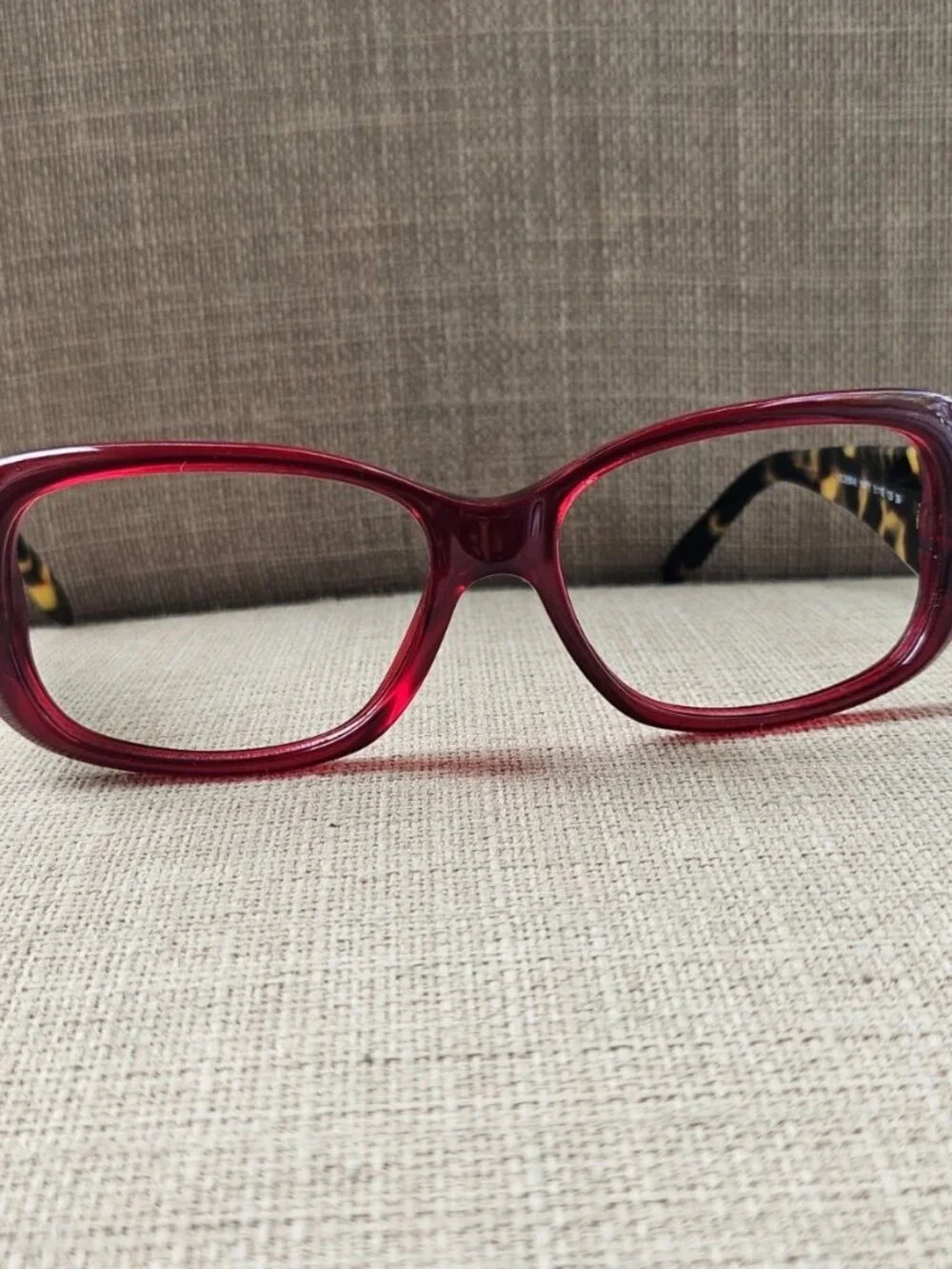 Vogue Eyewear Glasses Frame Burgundy Tone VO2606-S Eyeglasses Brown Tort Temple